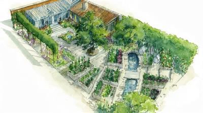 The Savills Garden, designed by Mark Gregory